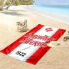 Пляжное полотенце Spartak Moscow Echo Print, Большое Мягкое Быстросохнущее Полотенце для Пляжа, Кемпинга, Плавания