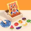 Bear Feeding Game For Children Early Childhood Education Baby Fine Motor Training Toys