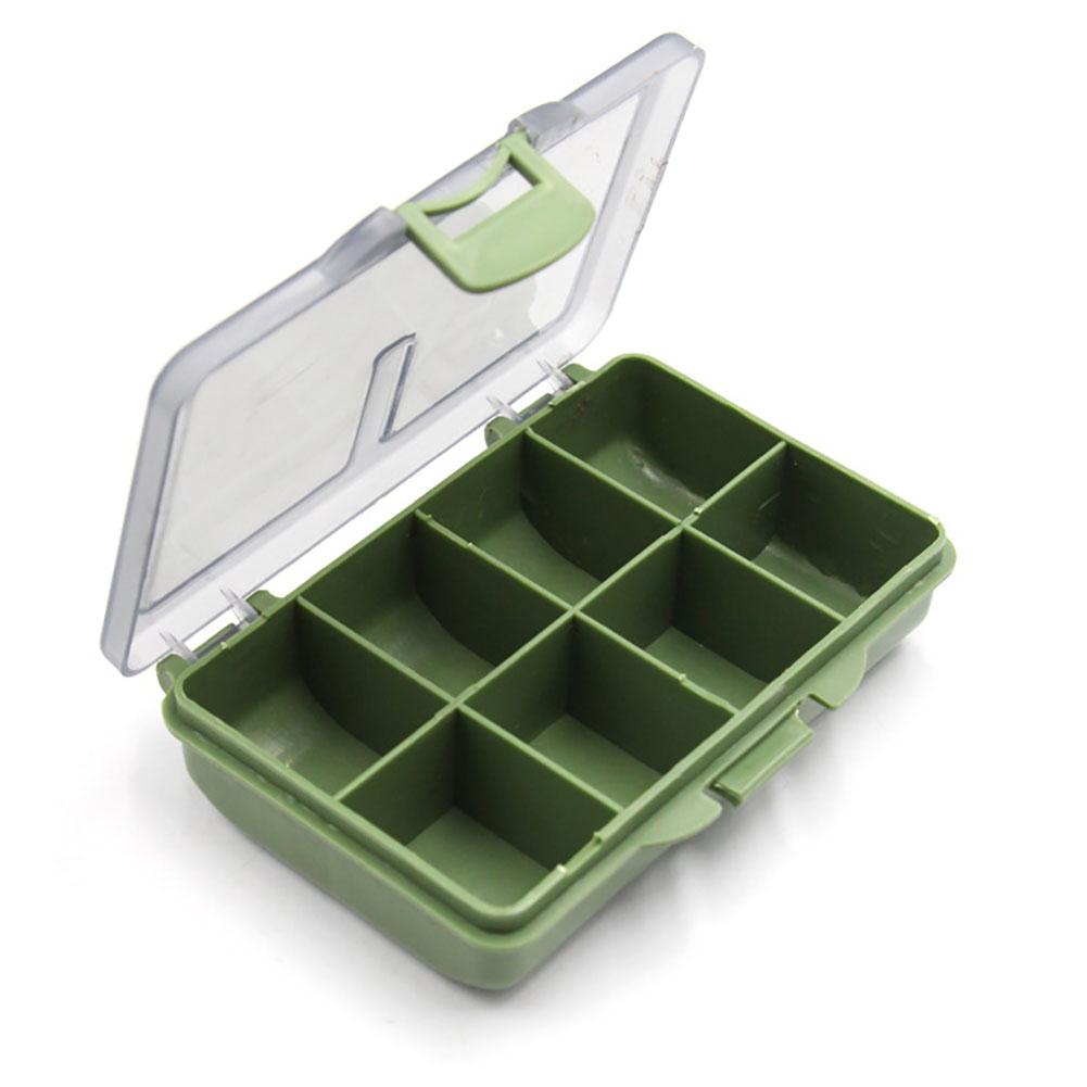 Fishing Tackle Storage Box 1/2/3/4/6/8 Compartments Large Capacity Organizer Containers Fishing Tools