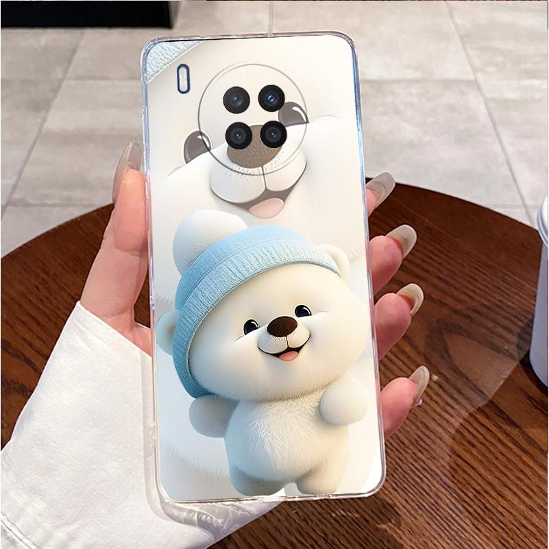 Чехол для Huawei Nova 8i Милый Роскошный Забавный Прозрачный Мягкий ТПУ Силиконовый Чехол для Huawei Honor 50 Honor50 Lite Nova8i 4G NTN-L22 Чехлы