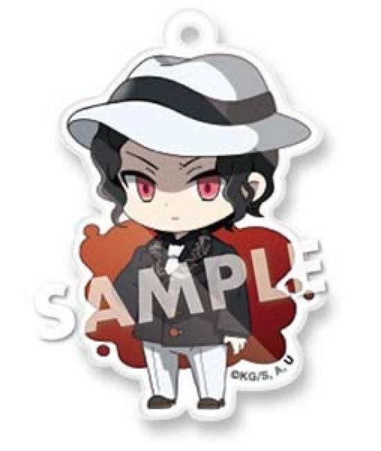 Demon Kimetsu no Yaiba Eform и акриловая шариковая цепочка 2-го выпуска КОРОБКА из 6 предметов Slayer Deco!