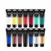 75ml Acrylic Paint Set for Students - Waterproof DIY Hand & Textile Painting Supplies
