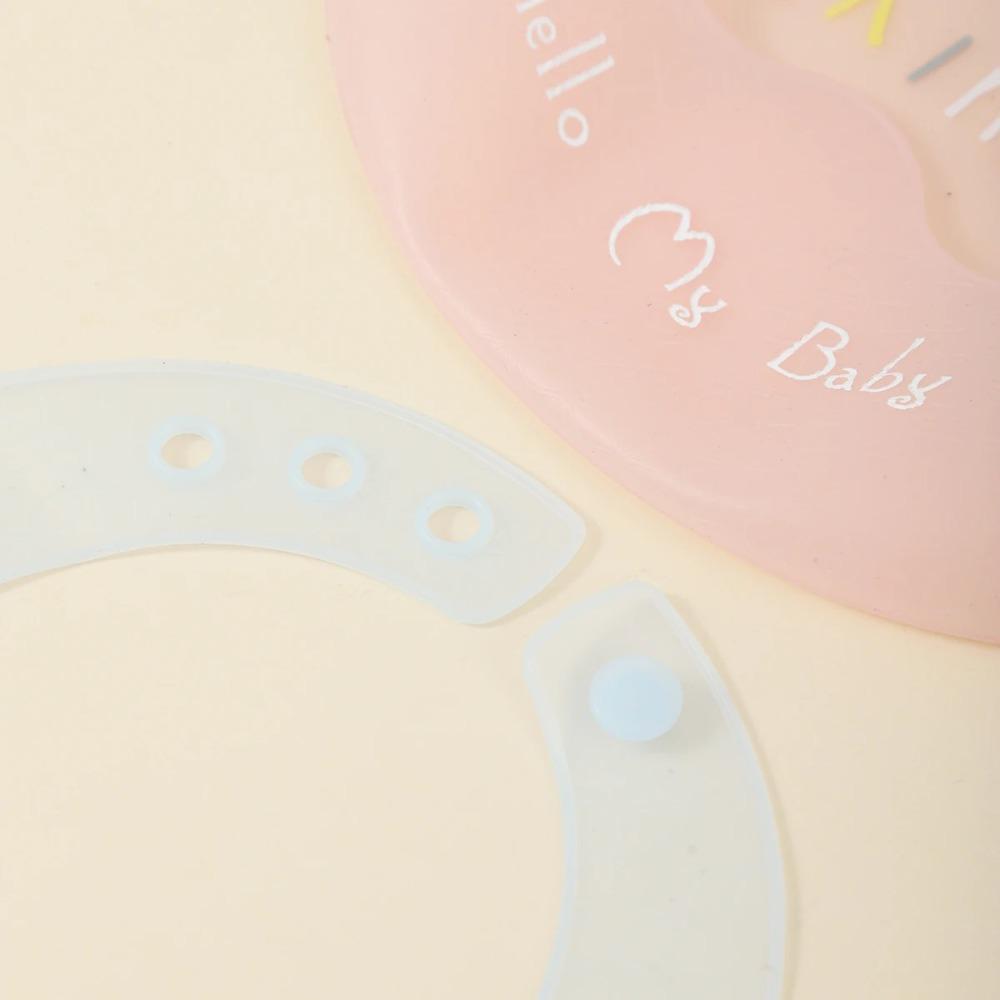 Мультяшный принт Детский нагрудник для кормления Регулируемая шея Защита для еды Милые детские нагрудники