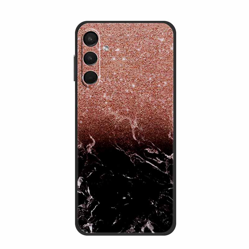 Для Samsung Galaxy M15 F15 5G Чехол Мраморный ТПУ Силикон Мягкая Задняя Крышка Чехлы для Телефона для SamsungM15 Мика Расписанный Милый Новый Coque