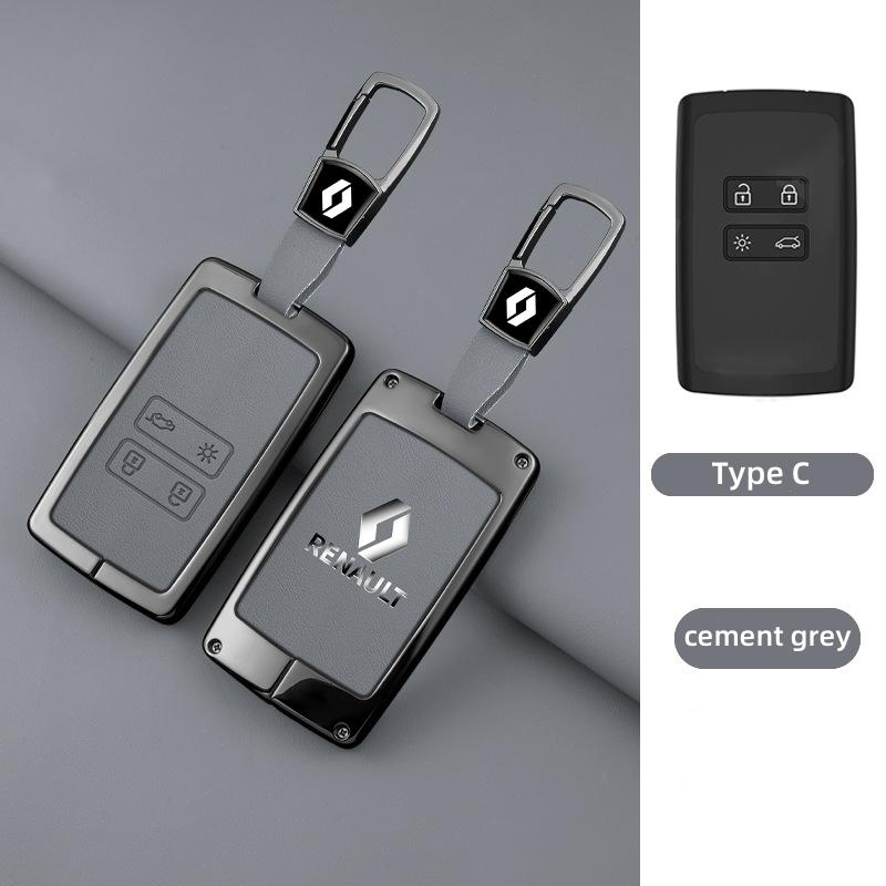 Колпачки на колеса Модный металлический Чехол-брелок для ключа автомобиля Для Renault Captur Megane Talisman Espace Clio Zoe Koleos Scenic Arkana Dacia Sand
