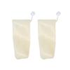 Exfoliating Nylon Mesh Soap Pouch Bubble Foam Net Soap Bag for Shower Soap Sack Holder Pocket Body Facial Cleaning Tool
