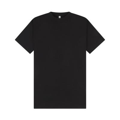 Casual Classics Футболка унисекс для взрослых из хлопка кольцевого плетения с удлиненным вырезом, свободного покроя