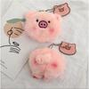 Mini Pig Head Ass Couple Pendant The Toys Plush Stuffed New Brooch PP Cotton Stuffed Valentine Gift Girl Like