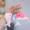 Bag Pendant Dolphin Plush Doll Keychain Ocean Animal Animal Doll Key Rings  Kids Holiday Gifts