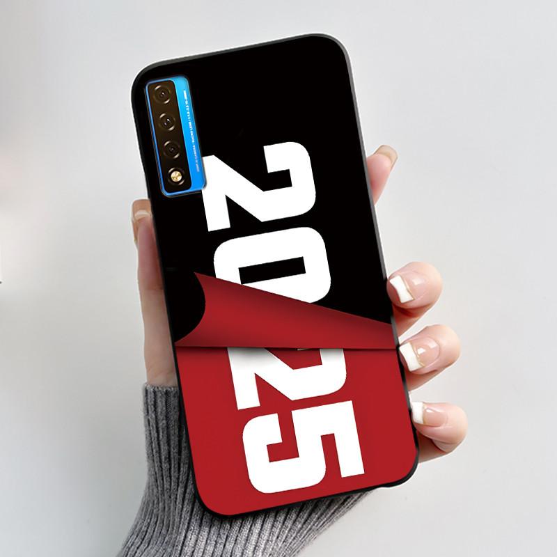 New Casing For TCL 20 5G 20S 20L 20L+ Flower Pattern Shockproof Cover For TCL 20 SE Fashion Cartoon Design Soft Black Case