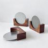 Espresso-Puck Wooden-Stand For 51/53/58mm Coffee Filter Screen Holder Coffee Machine Accessories