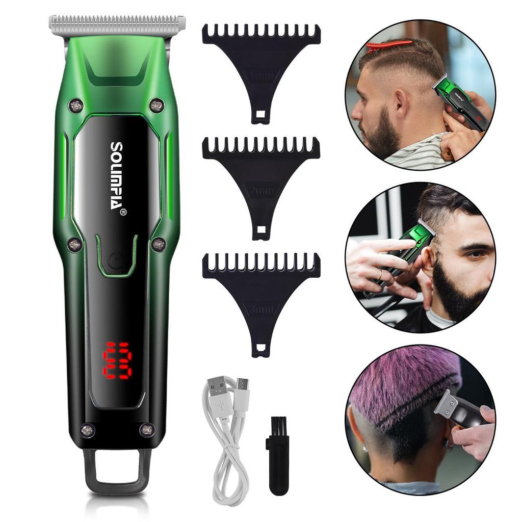 Hair Clippers for Men Professional - Cordless&Corded Barber Clippers for Hair Cutting & Grooming Rechargeable Beard Trimmer