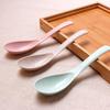 Ложка для каши из пшеничной соломы с длинной ручкой - толстая, большая пластиковая кухонная утварь