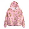 Girls Food All-Over Print Blanket Hoodie