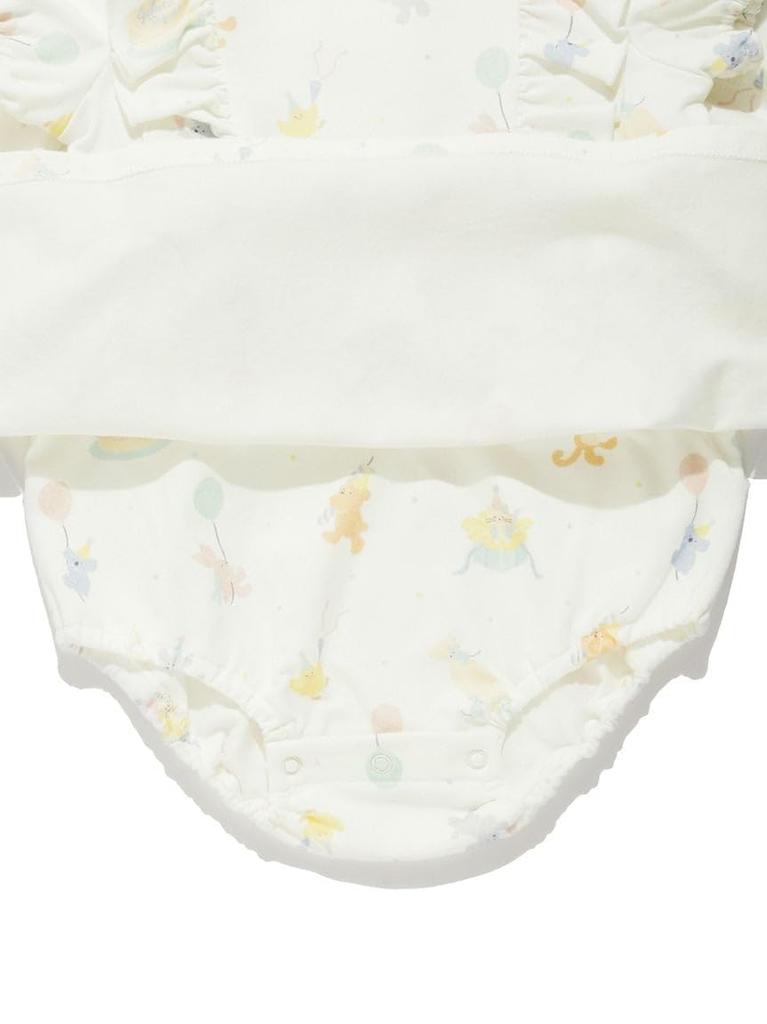 Комбинезон с юбилейным принтом BABY лимитированной серии PBCO252496 OWHT 70 [Gelato Pique]