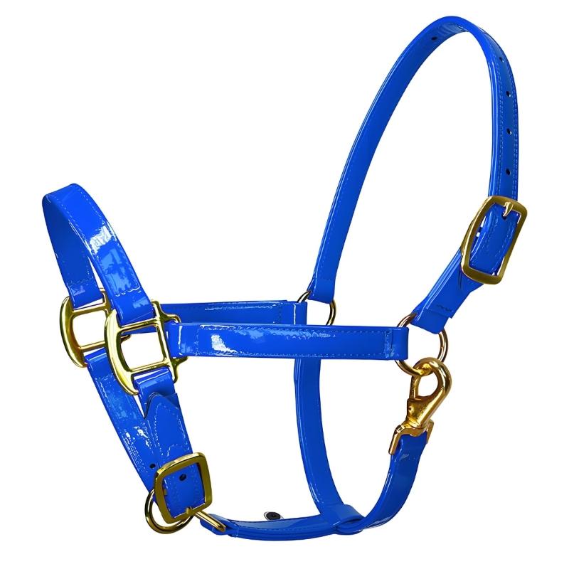 Smell Frees Equestrians Horse Headstall Bridle With Golden Buckles Smooth Soft Leather Surfaces For Effortless Cleaning