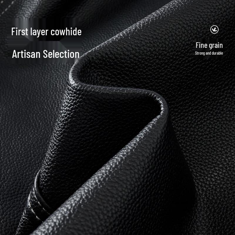 Мужская куртка из коровьей кожи высшего слоя с шелковой подкладкой