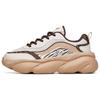Thick Sole Comfortable Low Top Casual Shoes Women Sneaker Gray Mocha 922228894-5