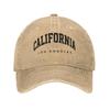 Стильная Бейсболка CALIFORNIA Черная Весенняя Хип-Хоп Кепки Для Унисекс-Подростков y2k Милые Для Бега Хиппи Солнцезащитные Бейсболки