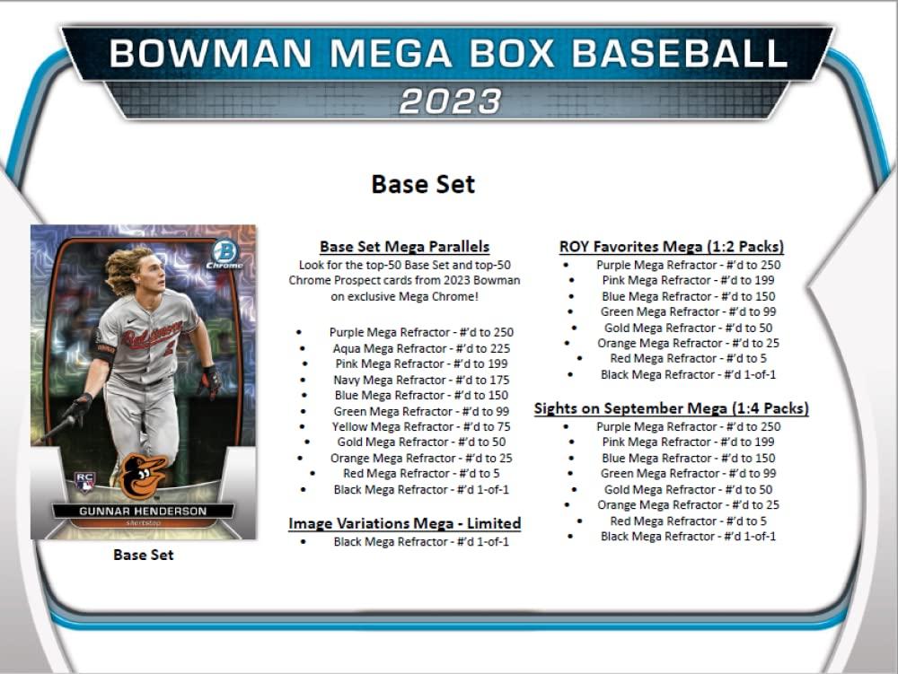 2023 Topps Bowman Mega Box Bowman Mega Box