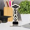 Graduation Wooden Ornament Versatile  Desktop Graduation Decoration for Porch Balcony Living Room