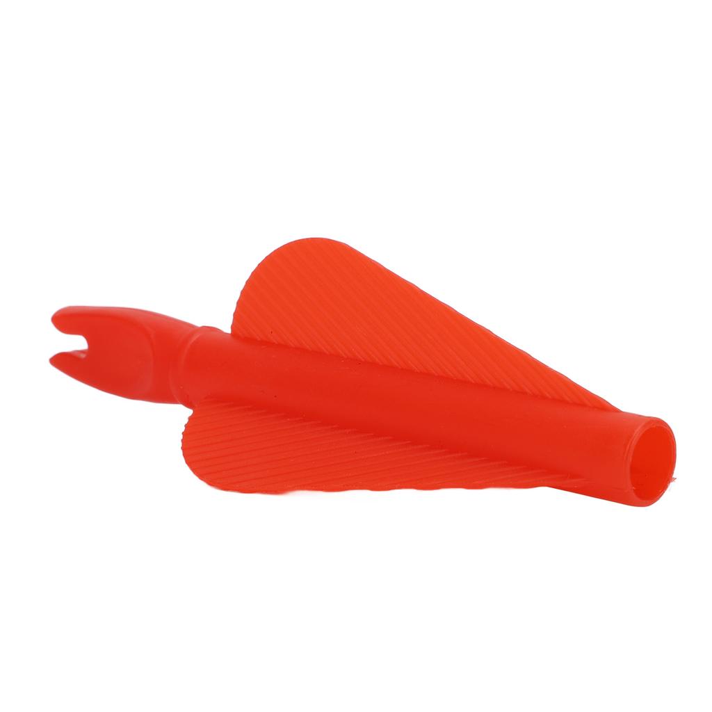 20 шт. Пластиковые хвостовики для стрел для стрельбы из лука 8 мм Блочный рекурсивный лук Универсальные для охоты и тренировок