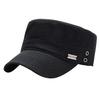 White Fang Military Cap Logo Hat Sports Golf CA572 Men's Women's (Black)