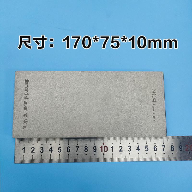 Двусторонний нож для заточки Алмазный точильный камень 170*75 мм Нескользящая основа Точильный камень Алмазные инструменты Тонкая заточка Водный камень