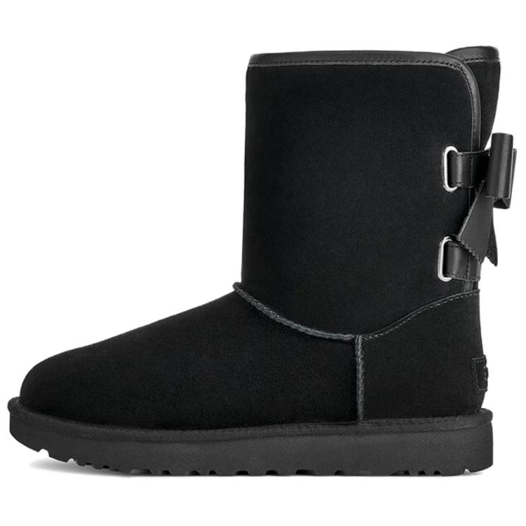 UGG Classic Bailey Trendy Comfort Snow Boots Women Boots Black 1174511-BLK