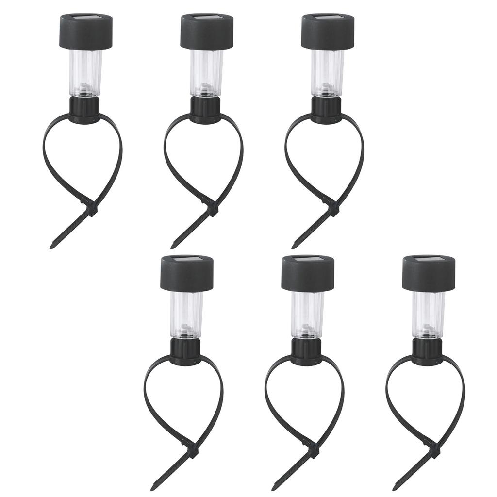 6Pcs Solar Powered Above Ground Pool Lights Waterproof Lamps for Outdoor Swimming Pools Energy Efficient Lighting