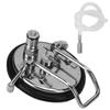 Homebrew Carbonation Keg Lid Replacement Fit for Pepsi Kegs Kit with  Carbonation Stone