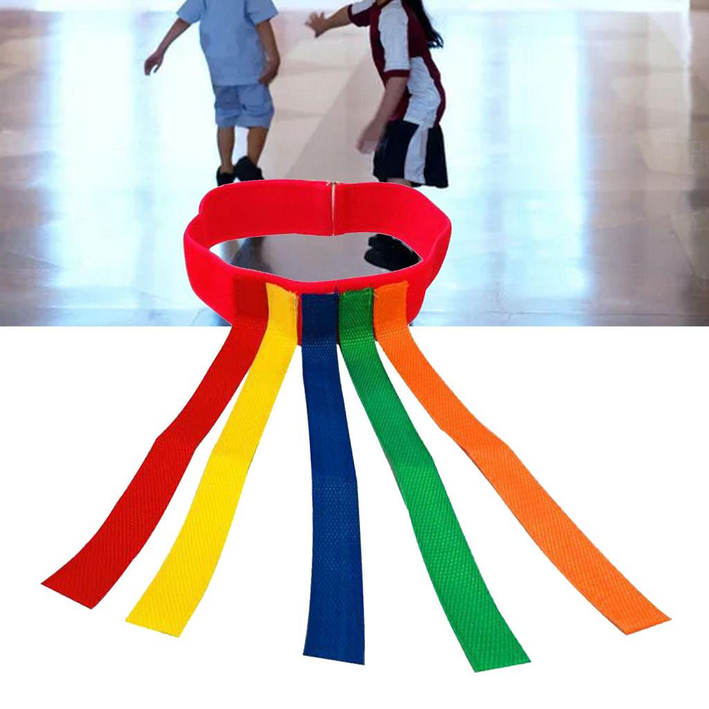 Игра "Поймай хвост" Эластичный красочный интерактивный пояс для ловли хвостов Тренировочное оборудование для взрослых, детей, семьи