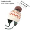 Soft Ear Protection Hat Wool Children Beanies Winter Warm Kids Cap  Baby