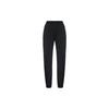 Solid Color Mid Waist Elastic Sports Pants Women Pants Black 962327304-3