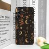 Винтажный эстетичный чехол для телефона с узором из цветов и луны для Samsung Galaxy S26 S25 S24+ S23 Ultra S22 Plus S21 FE S20 Мягкие чехлы