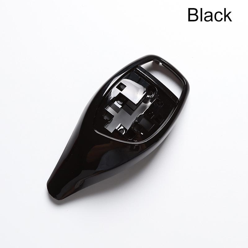 For BMW F30 F10 F32 F33 F31 F34 F06 F12 F25 F26 1 3 3GT 4 5 5GT 6 7 Series 13-17 Gloss Black Car Gear Knob Shift Lever Cover