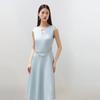 Women's Elegant Minimalist Sleeveless A-Line Midi Dress