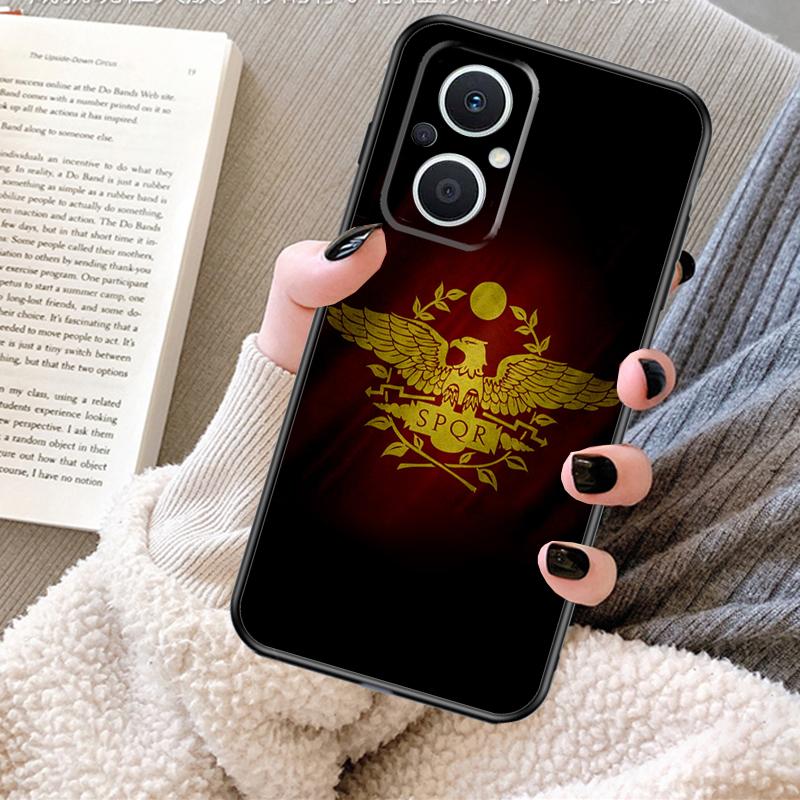 Римский Императорский Легион SPQR Чехол для OPPO Reno 12 F 13 13F 11F 8T 7 8 10 Pro OPPO Find X8 Pro X6 X3 X5 Lite Чехол Fundas