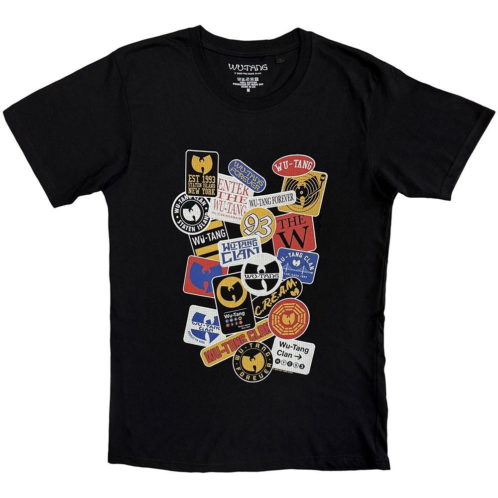 Wutang Clan Badges Unisexs Tshirt Unisexs