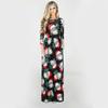 Fashion Women's Long Sleeve Christmas Dress Long Skirt Clothing With Premium Quality Material