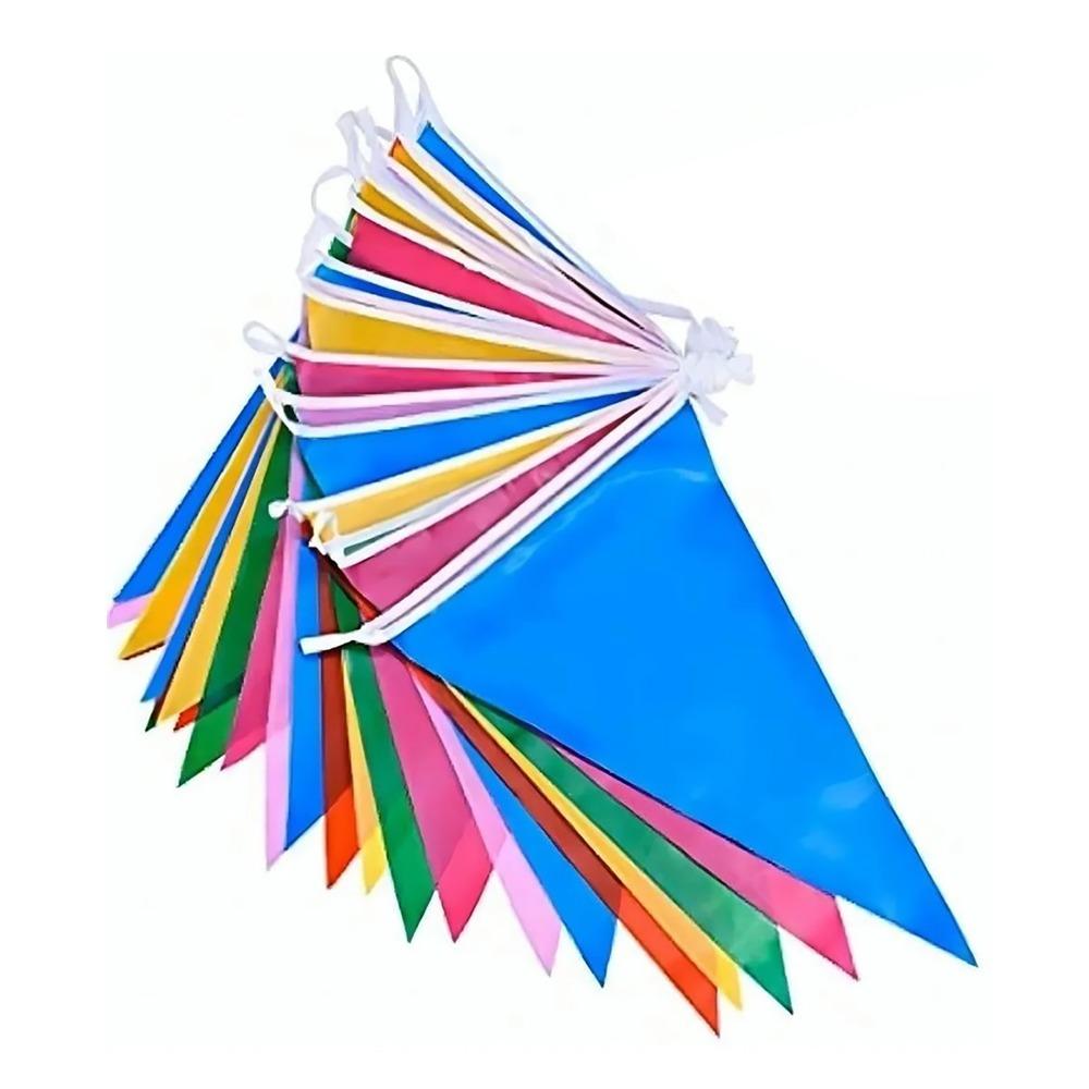5.12 x 7.09in Pennant Banner 50M Length Hanging Banner Decoration Banner Rope Festival Celebration