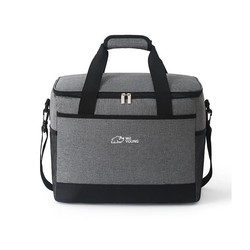 Портативная термосумка для пикника: Большая вместимость, водонепроницаемый и идеально подходит для кемпинга на открытом воздухе и хранения в холоде