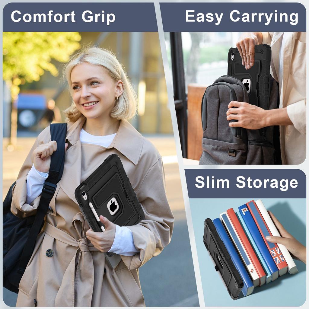 Чехол Funda для планшета IPad 10-го 11-го 12-го поколения Air5 Air11 Air13 Чехол-подставка с защитой для IPad 10.2 9-го 8-го 7-го поколения Mini 7 6