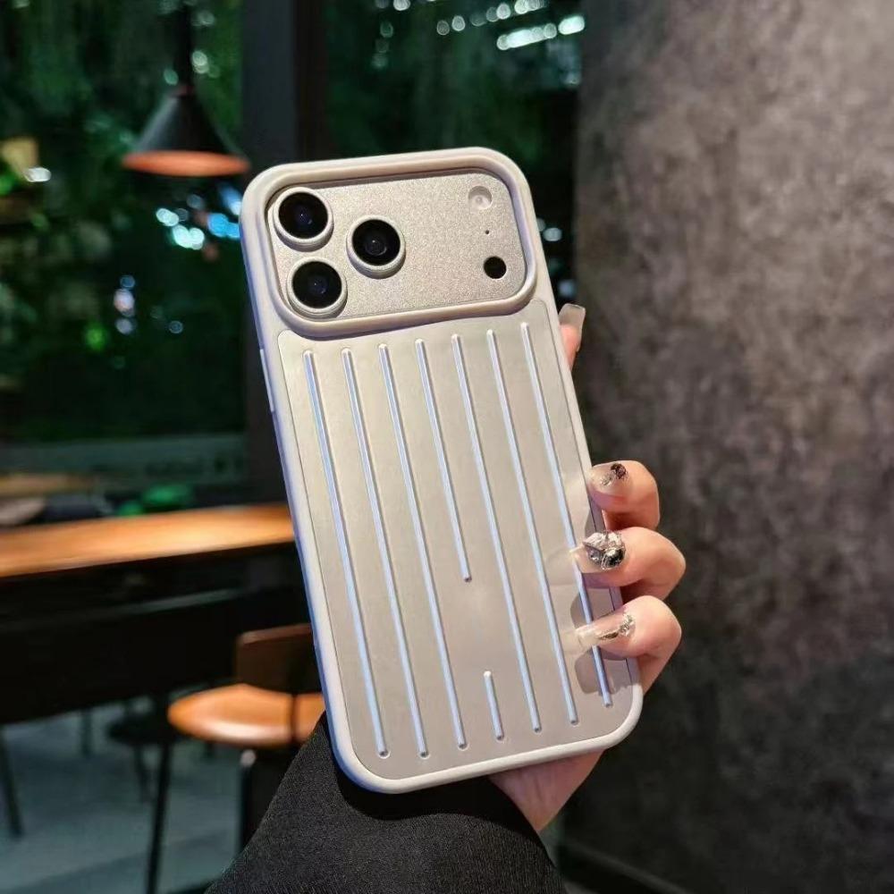 Новый чехол для телефона из алюминиевого сплава Rimowa цвета Ballet Pink для iPhone 17 Pro Max 16 15 14 13, противоударный защитный чехол с коробкой