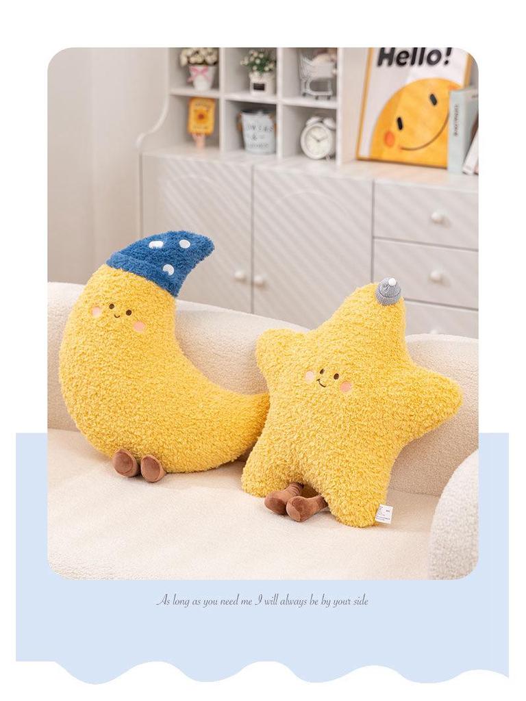 Modern Minimalist Star Cushion: Cute Cloud Tatami Sofa for Living Room