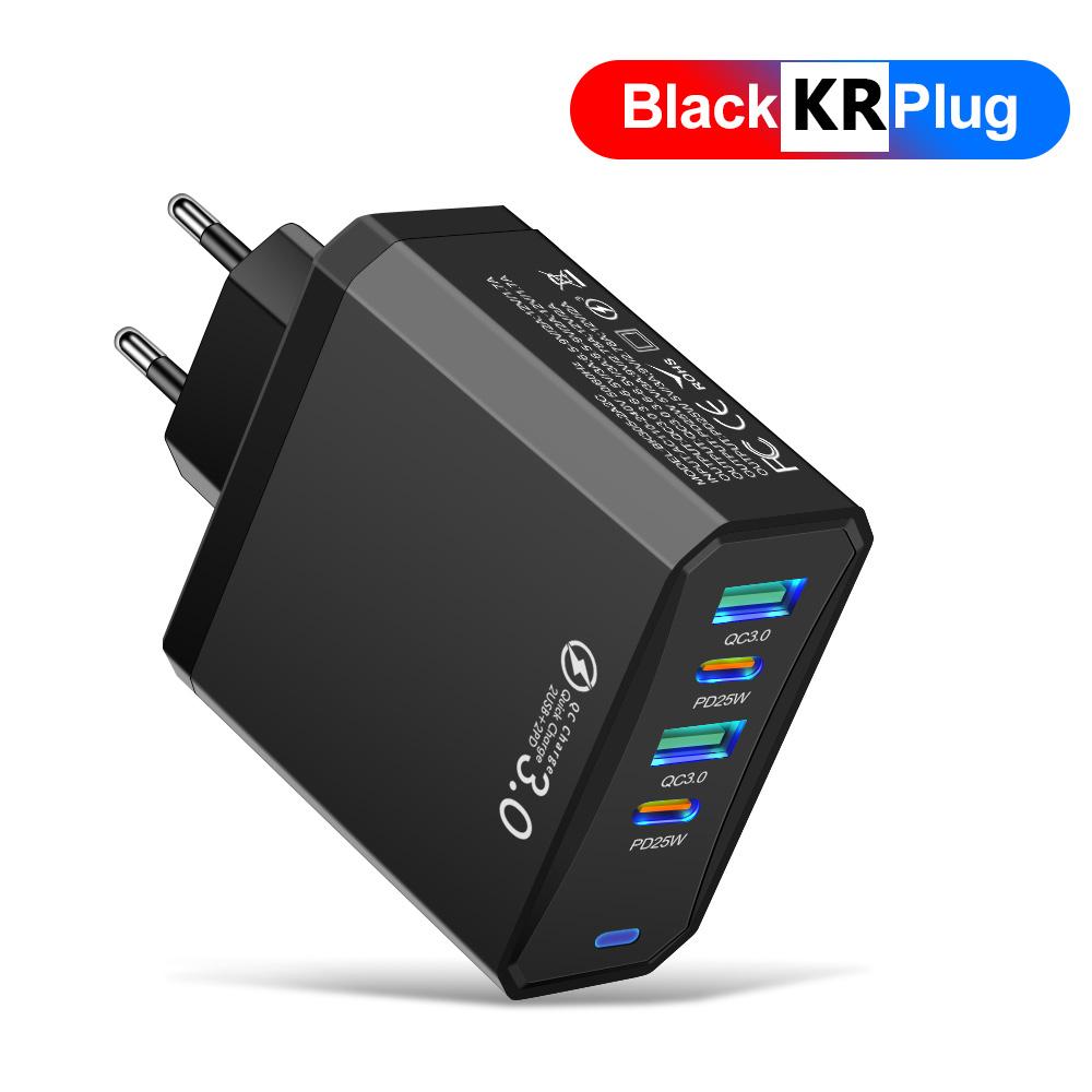 USB зарядное устройство Type C PD 25W Quick Charge 3.0 USB C быстрая зарядка настенный телефонный адаптер для iPhone Samsung Xiaomi Oneplus Poco QC3.0