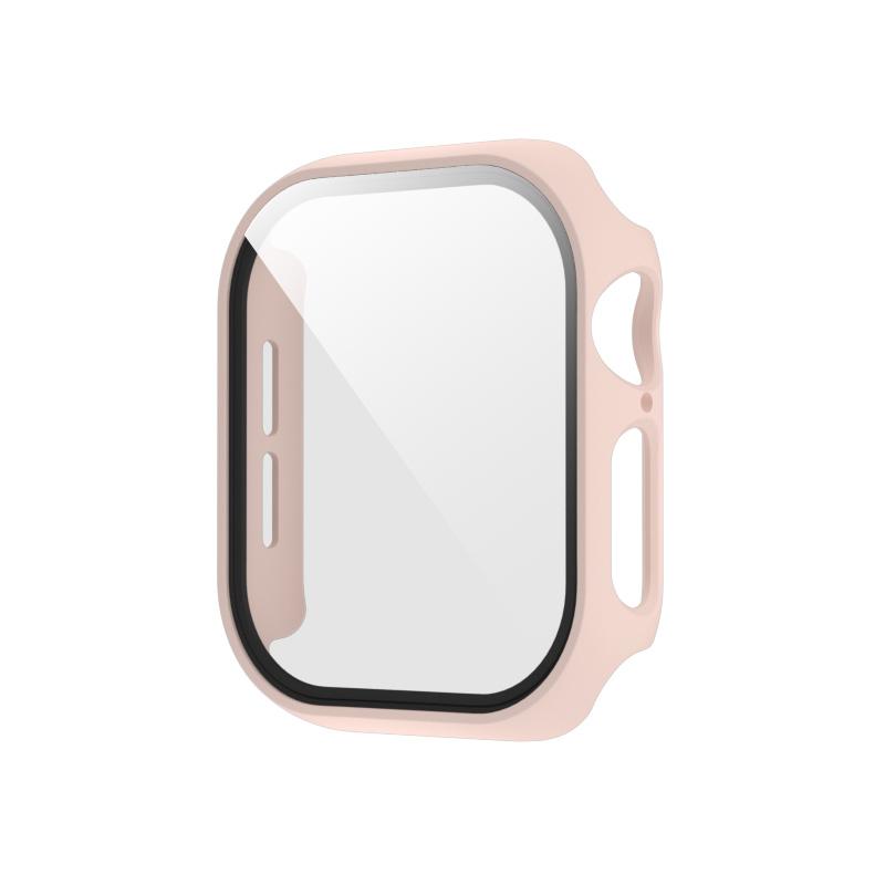 Tempered Glass+Case for Watch Ultra 3 2 49 45 41 40 44 42 46mm PC Bumper Protector cover For iWatch 11 10 SE 9 8 7 6 5