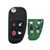 Jaguar 2001-2008 4-кнопочный пульт дистанционного управления ключом автомобиля 315/434 МГц с чипом 60 и стеклянной трубкой