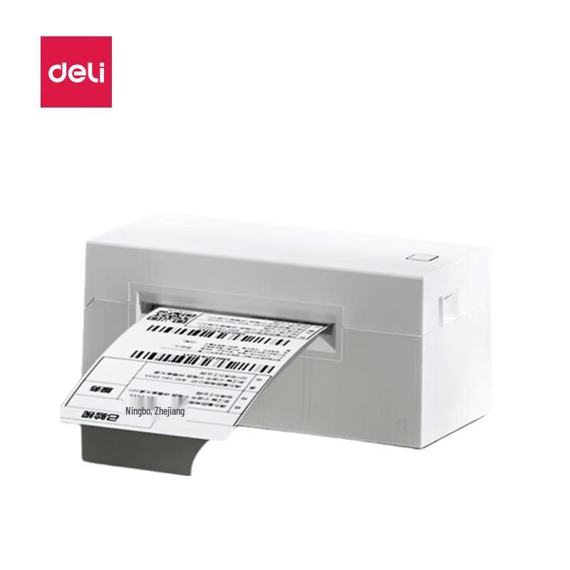 Deli DL-770DW Bluetooth Термопринтер этикеток CN вилка (адаптер в комплекте)