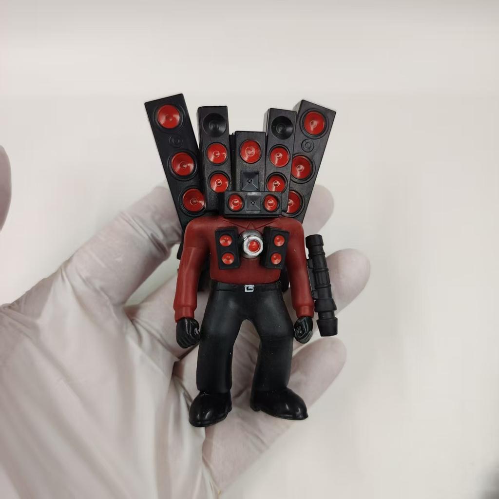 Оригинальная Фигурка Человек-Скибиди Туалет Человек-Камера Человек-ТВ Человек-Динамик Модель Фигурки Действия Украшения ПВХ Кукла Игрушка Забавный Подарок для Детей